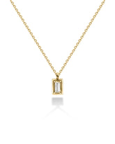 Deco Necklace - White Diamond